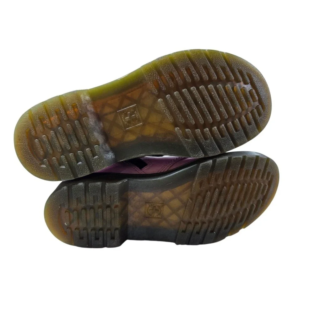 Dr. Martens 1460‎ J Pink Patent Leather Toddler Girls Size 2 Combat Ankle Boots